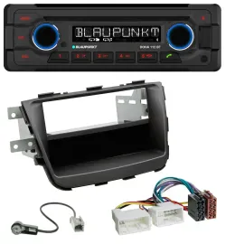 Автомагнитола для Kia Sorento II XM (Facelift) Blaupunkt 12-1 Bluetooth, CD, USB, AUX, MP3