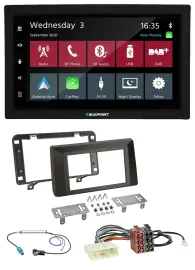 Blaupunkt 2DIN MP3 USB Bluetooth DAB Autoradio für Dacia Duster (ab 2021)