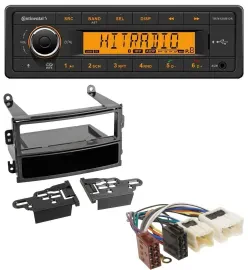Continental MP3 Bluetooth AUX USB Autoradio für Nissan 350Z Roadster 2003-2005