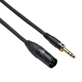 Инструментальный кабель Bespeco EASX600 XLR (папа) — Jack 6.3 мм 6 м