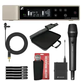 Sennheiser EW-D ME2/835-S SET Wireless Digital Combo Microphone System w Case