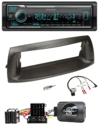 Автомагнитола Kenwood Bluetooth, DAB, USB для Fiat Punto 1999–2005