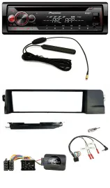 Pioneer CD USB Lenkrad DAB MP3 Autoradio für BMW 3er E46 98-07 Profi Rundpin