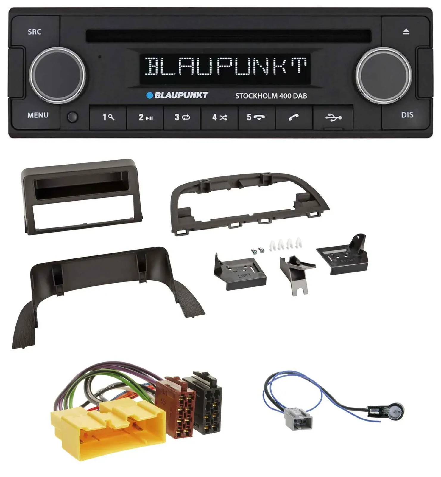 Blaupunkt MP3 Bluetooth DAB CD USB Autoradio für Mazda 3 (2013-2019)