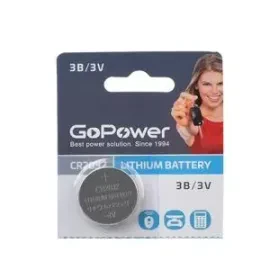 Элемент питания GOPOWER CR2032, 3 В