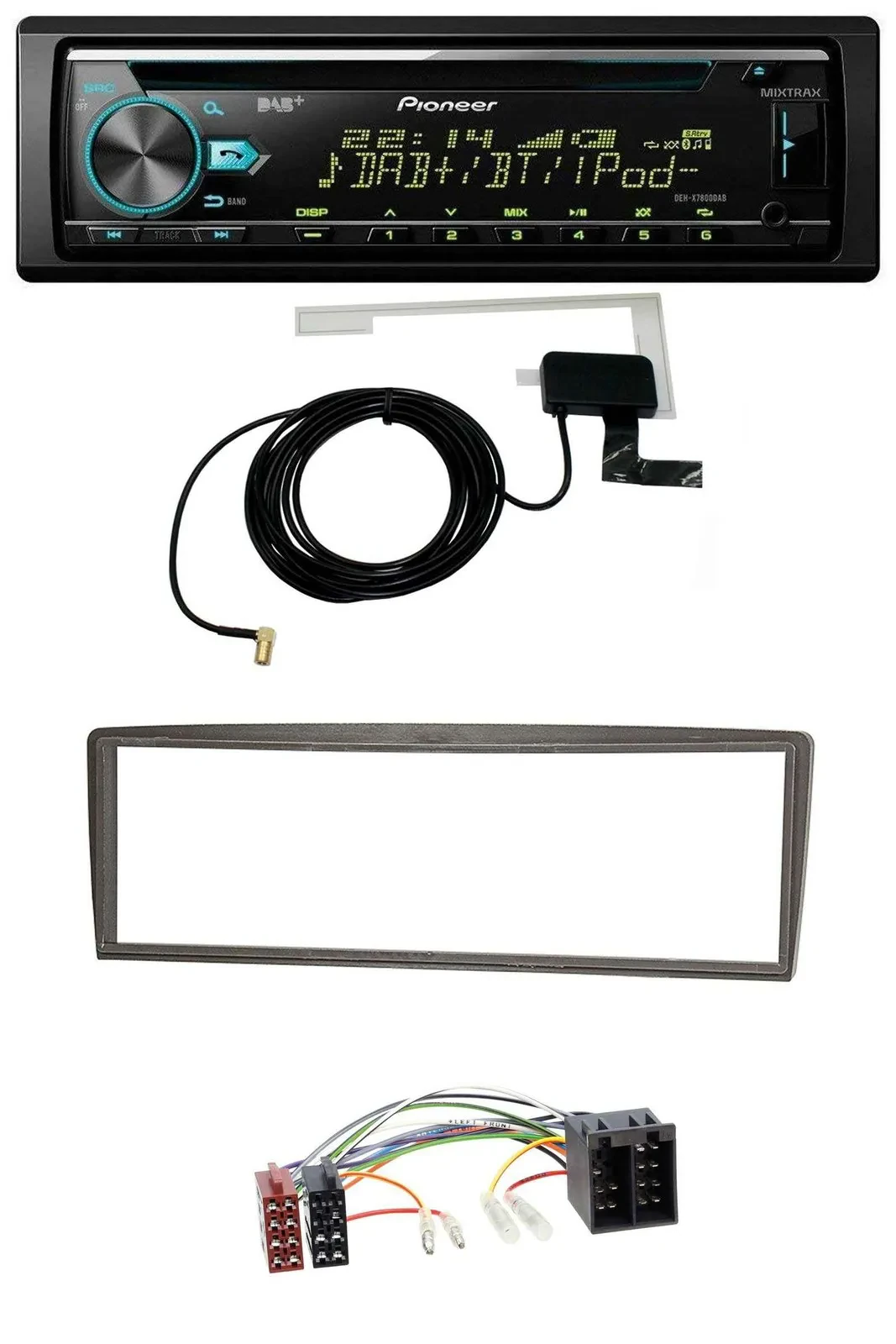 Автомагнитола для Alfa Romeo GTV (с 2004) Pioneer CD, USB, AUX, DAB, MP3