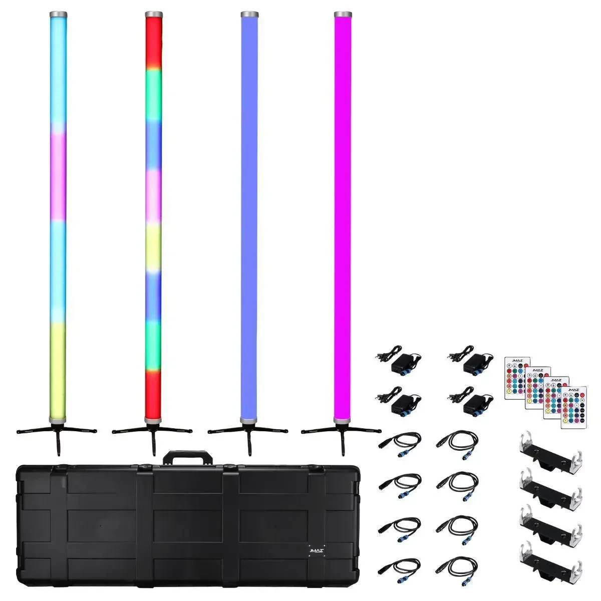 Светодиодный прибор JMAZ LIGHTING JP2003 Electro T4 с аксессуарами (4 штуки)