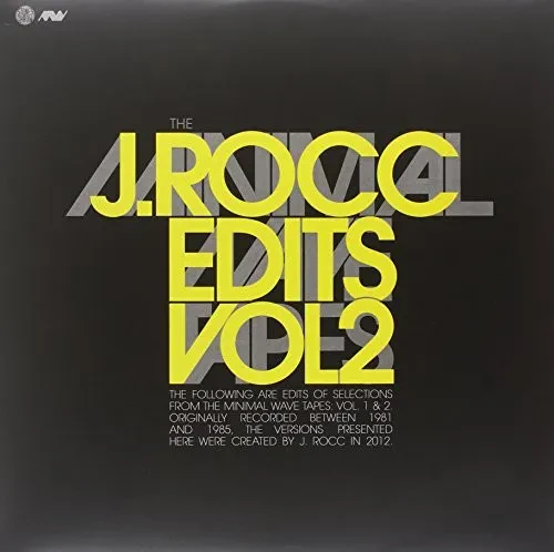 Виниловая пластинка J-Rocc - Minimal Wave Edits, Vol. 2 [New 12" Vinyl] Extended Play