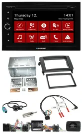Blaupunkt Lenkrad DVD Bluetooth DAB 2DIN USB Autoradio für Mercedes Vito Viano W