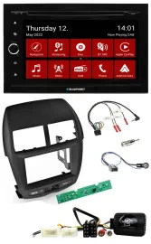 Blaupunkt Lenkrad DVD Bluetooth DAB 2DIN USB Autoradio für Mitsubishi ASX 2010-2