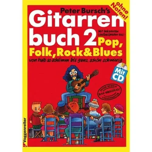 Учебное пособие Voggenreiter Peter Burschs Gitarrenbuch 2