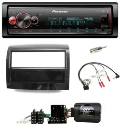 Pioneer Bluetooth USB Lenkrad DAB Autoradio für Fiat Ducato 2012-2015 Piano