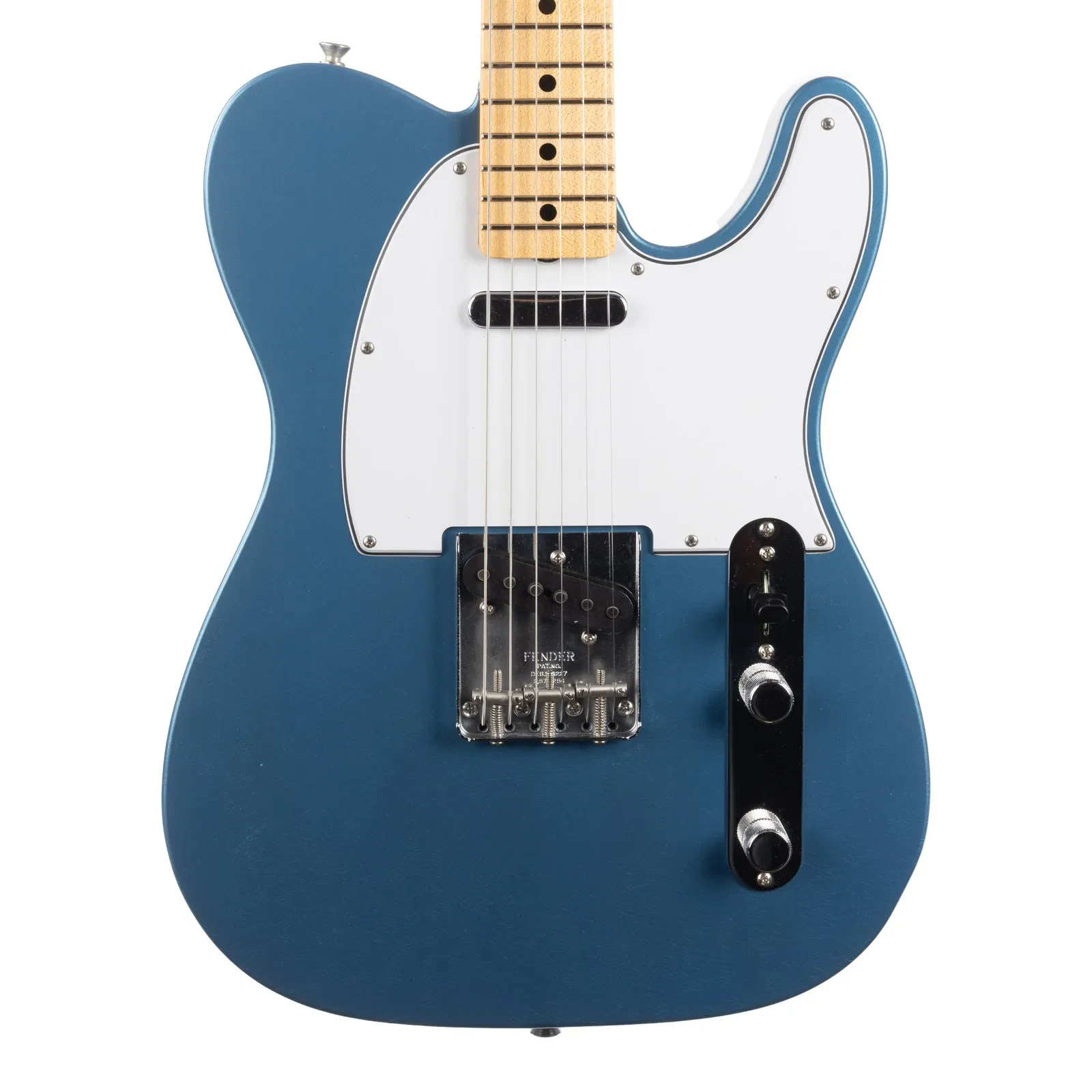 Электрогитара Fender Custom Shop 1966 Telecaster DLX Closet Classic, цвет Aged Lake Placid Blue