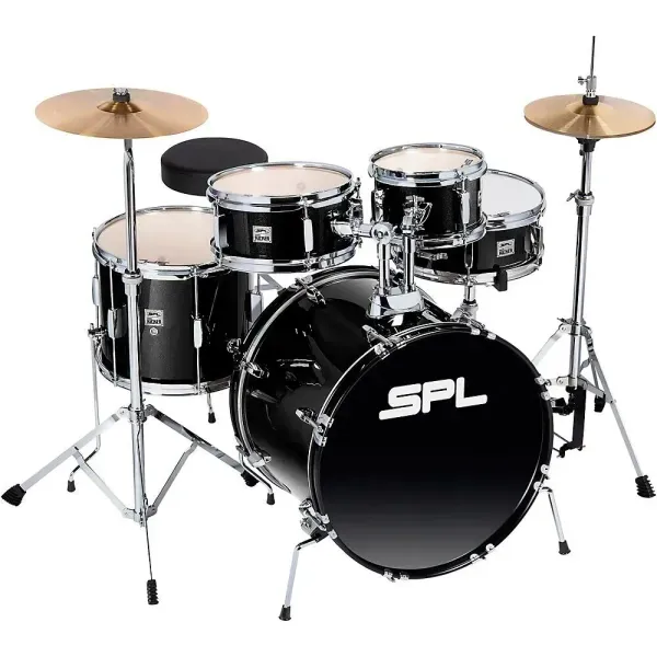 Sound Percussion Labs Junior Kicker 5-Piece Drum Set Black