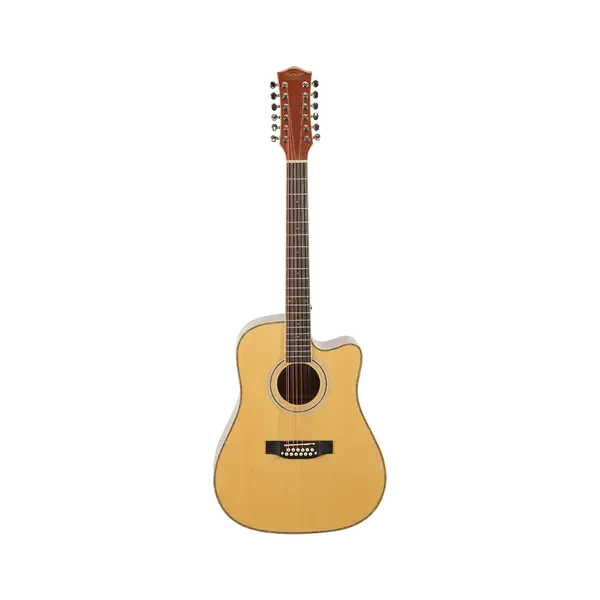 Акустическая 12-струнная гитара SQOE J20 Natural