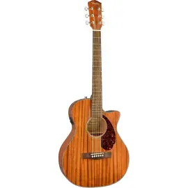 Электроакустическая гитара Fender CC-60SCE Concert All-Mahogany Ltd Ed Satin Natural