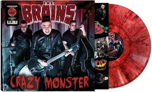 Виниловая пластинка The Brains - Crazy Monster [New Vinyl LP] Colored Vinyl, Ltd Ed, Red