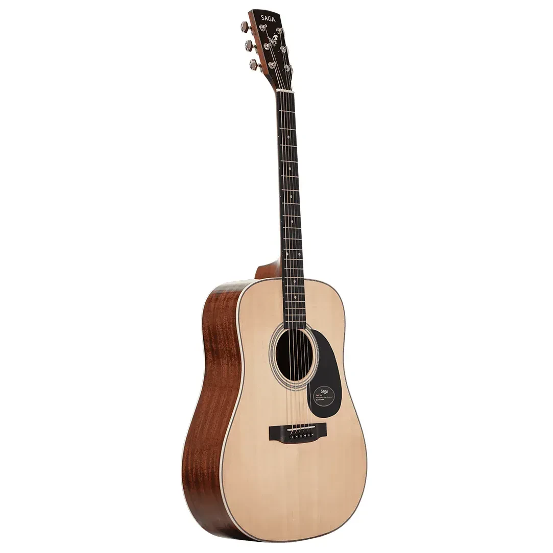 Акустическая гитара Saga SF700 Pro Natural с чехлом