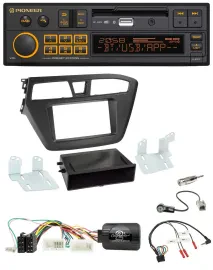 Автомагнитола Pioneer DAB, USB, Bluetooth для Hyundai i20 (с 2015)