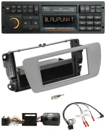 Blaupunkt USB DAB SD Lenkrad Bluetooth Autoradio für Seat Ibiza dublingrau