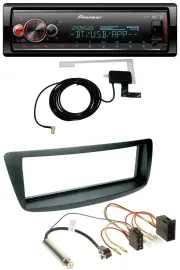 Автомагнитола для Peugeot 107/Citroen C1 Pioneer Bluetooth DAB USB MP3 с фантомным питанием антенны