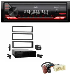 Автомагнитола JVC Bluetooth USB DAB MP3 для Nissan Xterra (2000–2004)