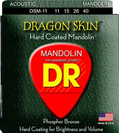 Струны для мандолины DR Strings DRAGON SKIN DR DSM-11, 11 - 40