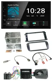 Автомагнитола для Ford S-Max/Mondeo Kenwood 2DIN, Bluetooth, DAB, USB