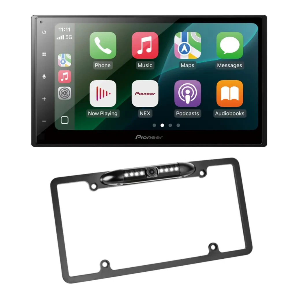 Pioneer DMH-1800NEX Receiver w/ 50% Off Belva BLPCAM2 Backup Cam