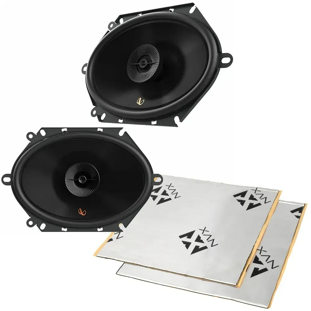 Автомобильные динамики Infinity PR683F 6x8" 100W, коаксиальные (набор, пара) с шумоизоляцией