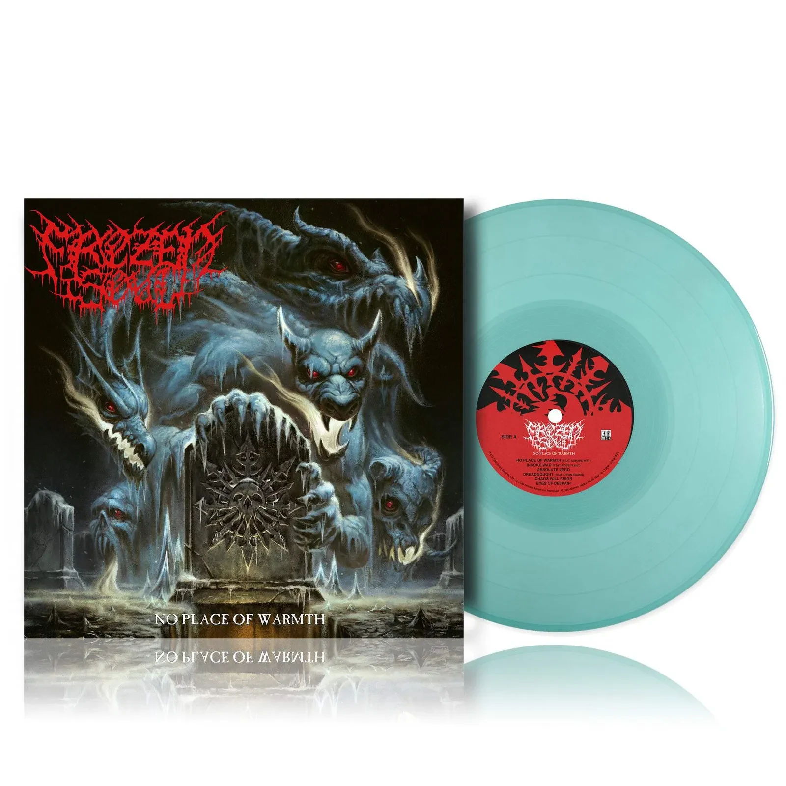 Виниловая пластинка Frozen Soul – No Place Of Warmth (Релиз 2026), полупрозрачный светло-голубой винил