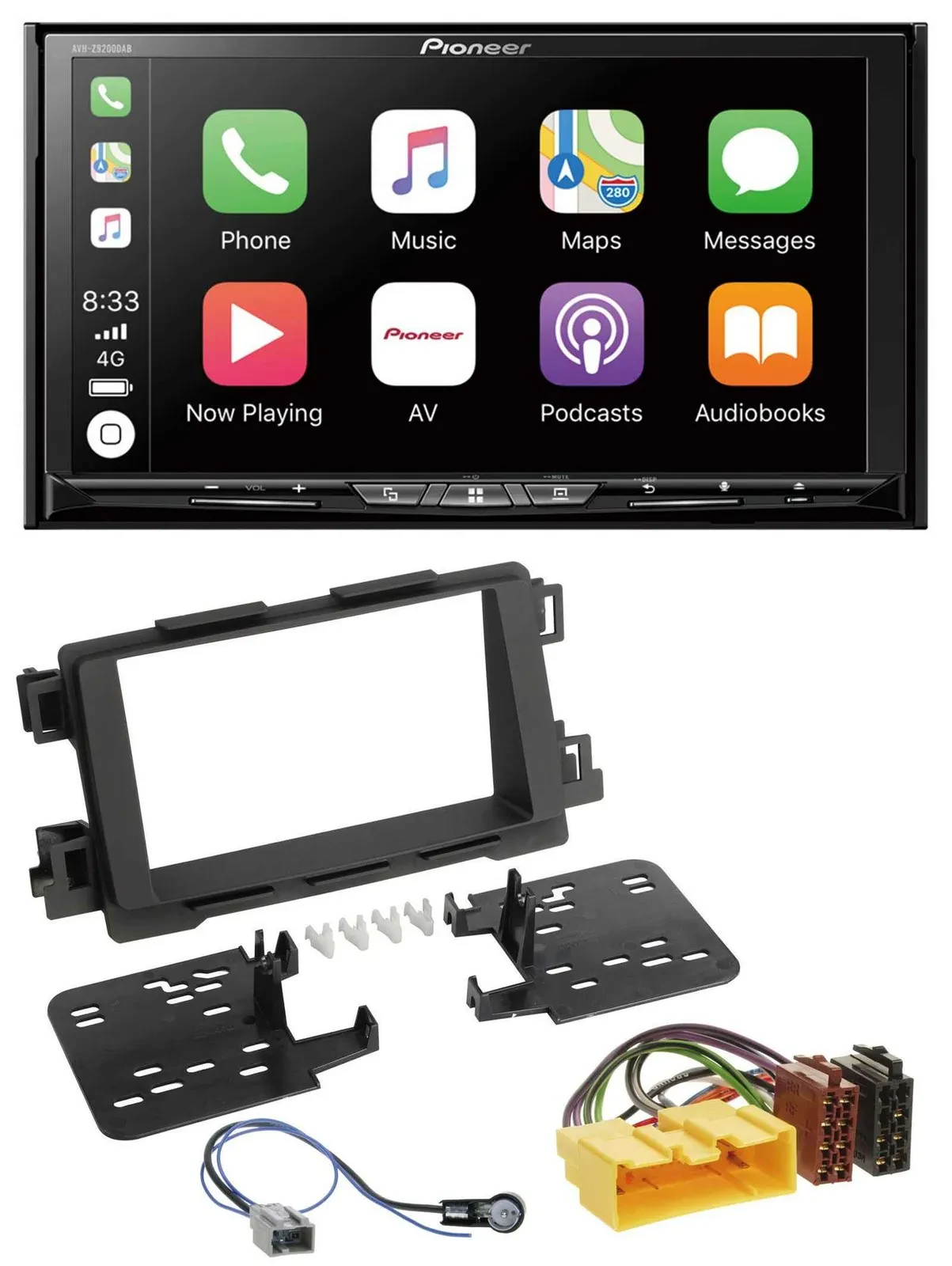 Pioneer 2DIN MP3 USB DAB DVD Bluetooth Autoradio für Mazda 6 2013 2015 CX-5 ab 2
