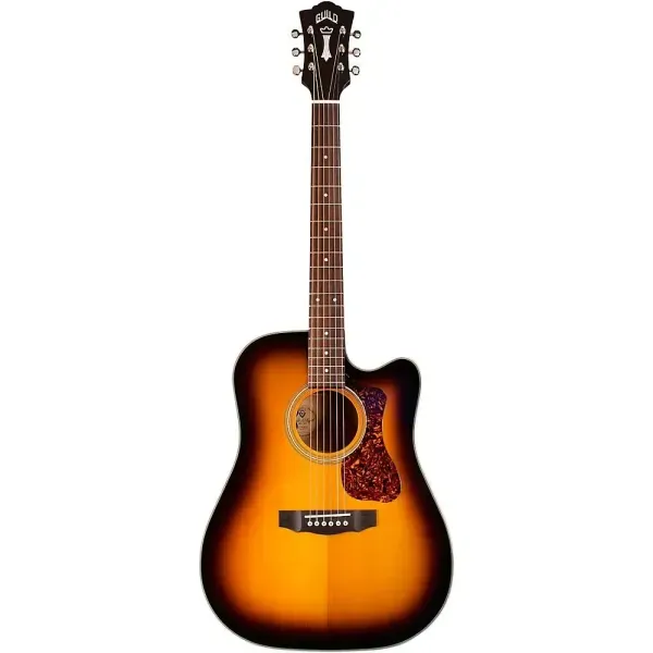 Электроакустическая гитара Guild D-140CE Westerly Collection Dreadnought Antique Burst