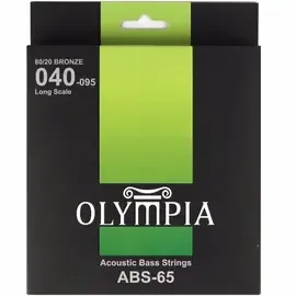 Olympia CTB45128 струны для акустической бас-гитары (40-60-75-95)