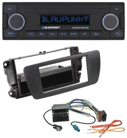 Blaupunkt DAB USB Bluetooth MP3 Autoradio für Seat Ibiza 6J ab 08 nitschwarz AN1