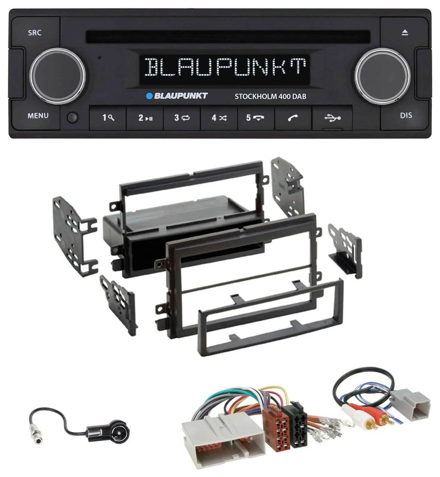 Blaupunkt MP3 Bluetooth DAB CD USB Autoradio für Ford Mustang, F150 (2004-2009)