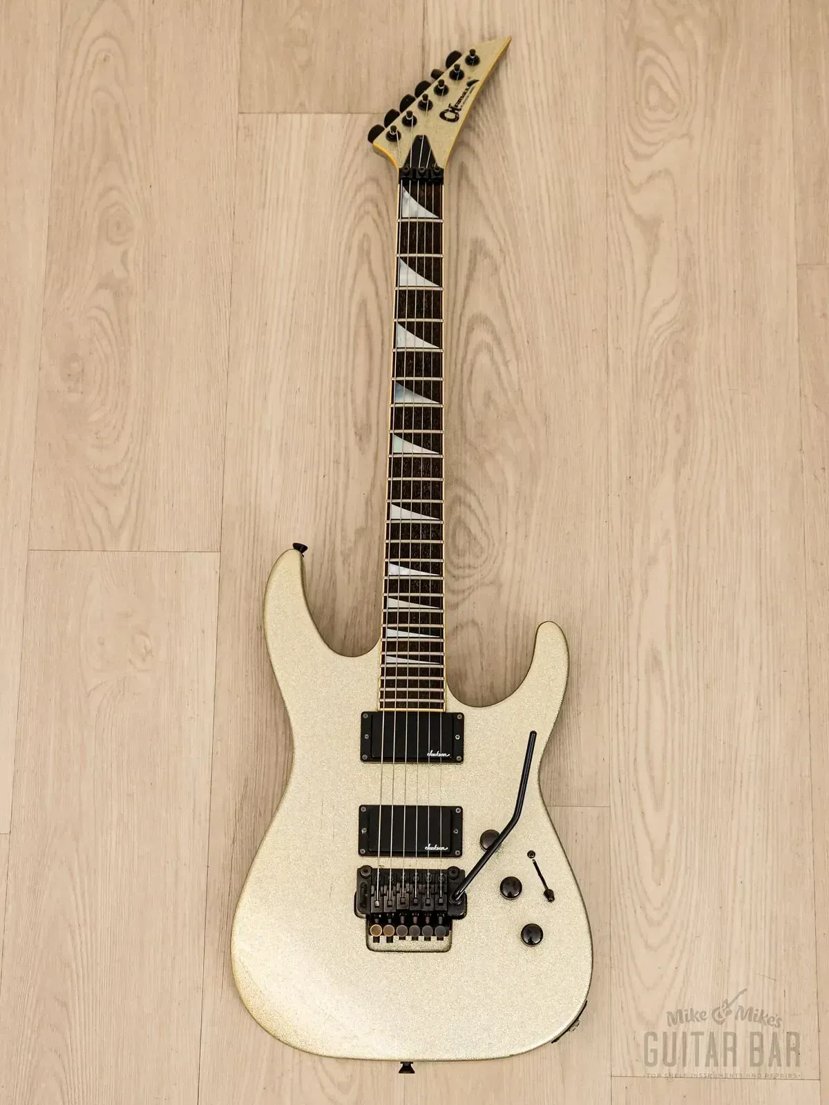 Электрогитара Charvel Soloist SL-140 HH Platinum Pearl w/gigbag Japan 1990