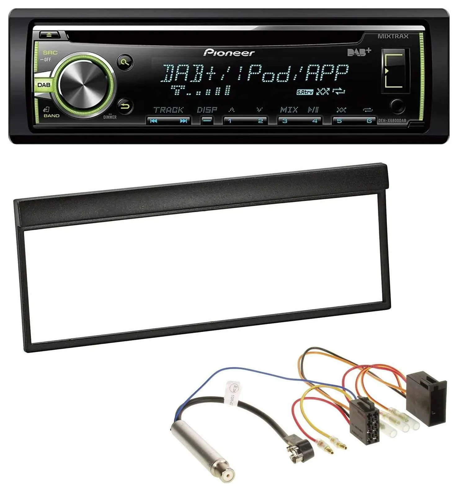 Pioneer DAB USB MP3 AUX CD Autoradio für Skoda Fabia (bis 2003)