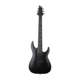 Schecter C-7 Multiscale SLS Elite Evil Twin 7-String Guitar (Satin Black)