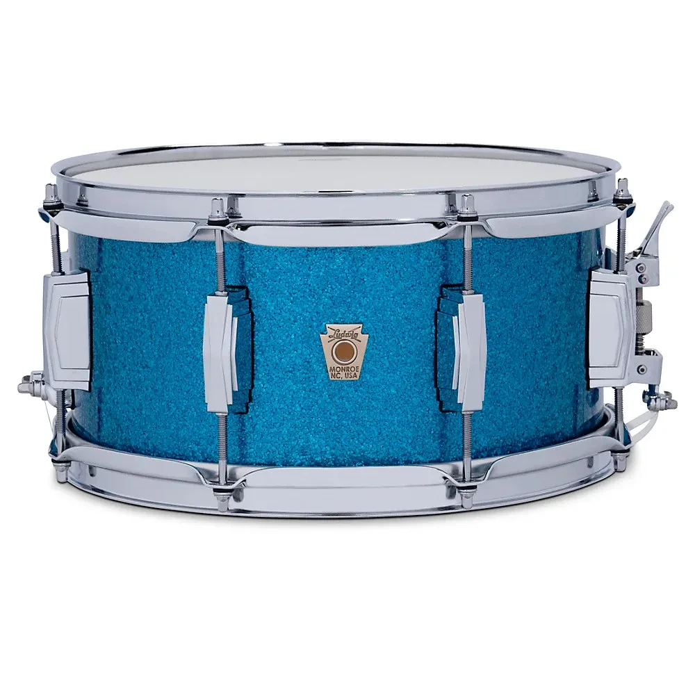 Малый барабан Ludwig Classic Maple LS462XX7A 12" x 6" Vintage Aqua Sparkle