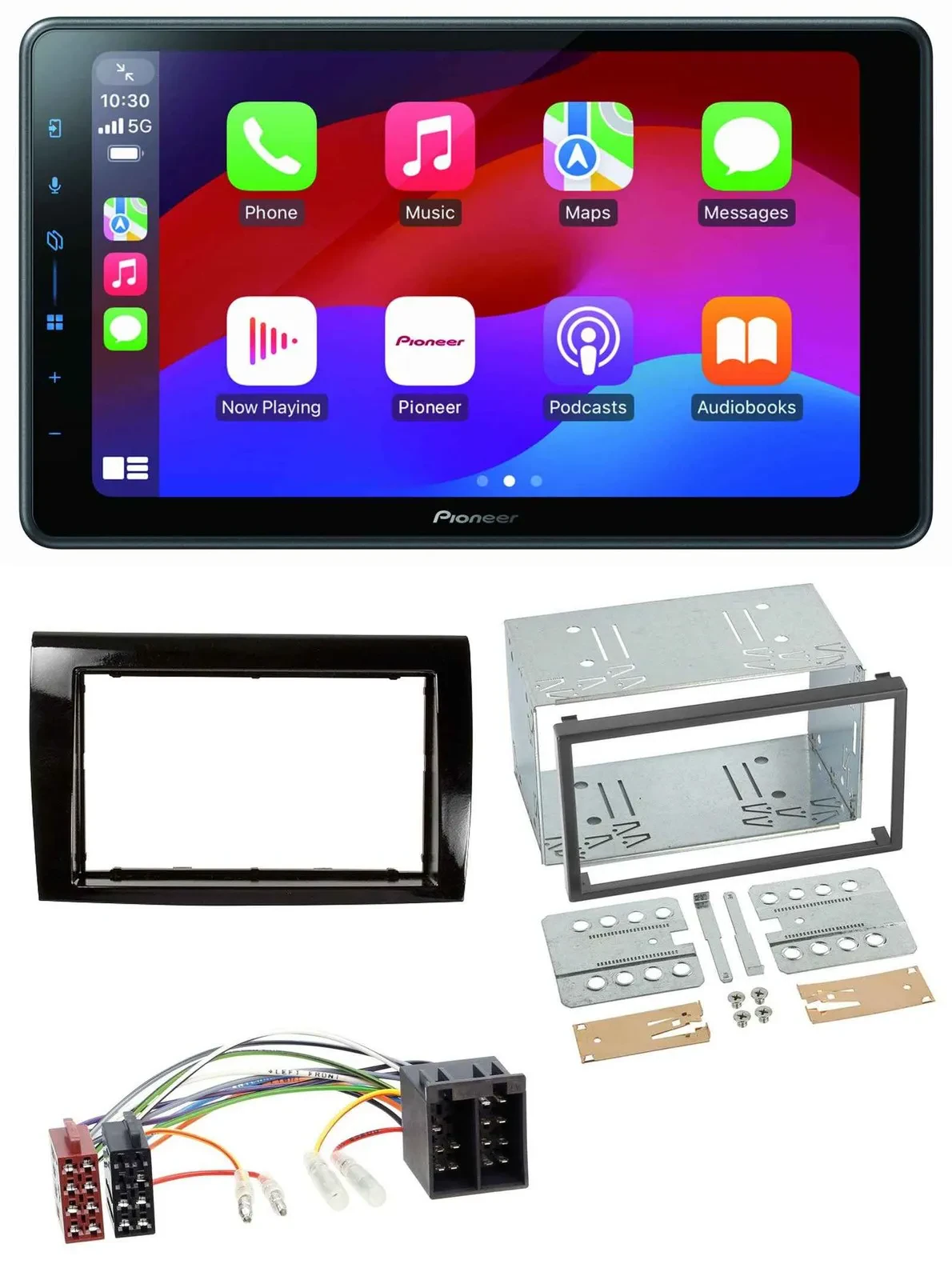 Pioneer Bluetooth 2DIN USB MP3 DAB Autoradio für Fiat Bravo (ab 2007)