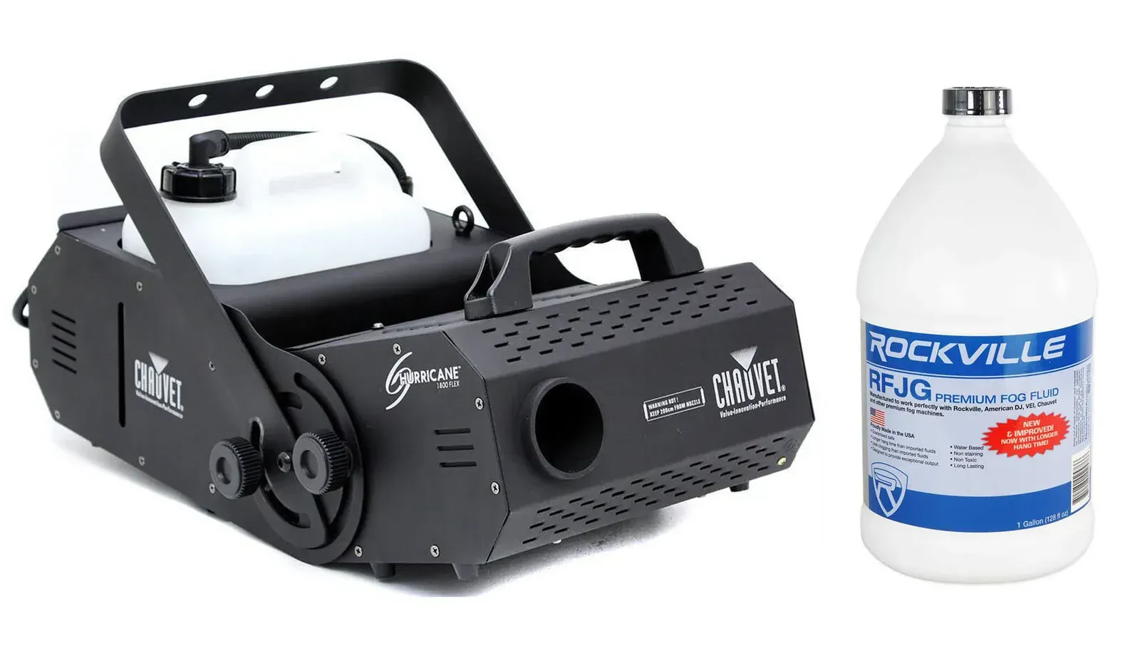 Генератор дыма Chauvet DJ H-1800 HURRICANE FLEX с жидкостью