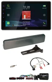 JVC DAB Lenkrad Bluetooth USB Autoradio für Ford Mondeo Focus anthrazit