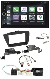 Blaupunkt 2DIN Bluetooth DAB USB DVD Lenkrad Autoradio für Hyundai ix35 ab 2013