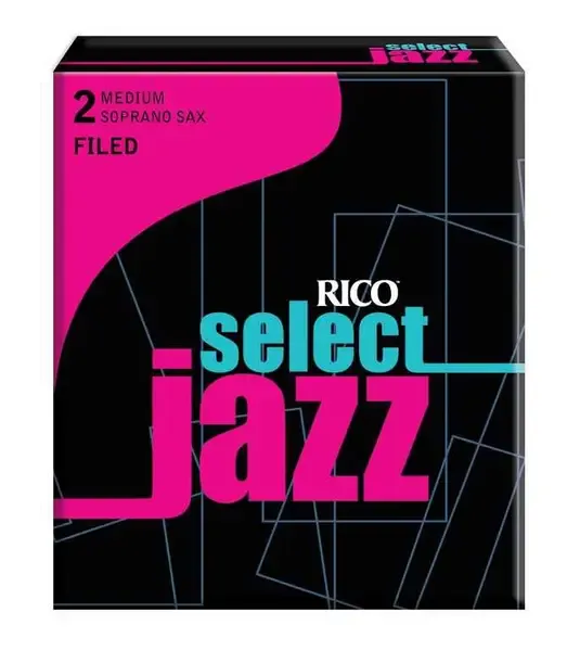 Трость для саксофона сопрано Rico Select Jazz RSF10SSX2M