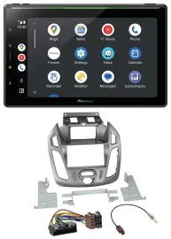 Pioneer 2DIN MP3 USB Bluetooth DAB Autoradio für Ford Transit 12-18 Display Conn