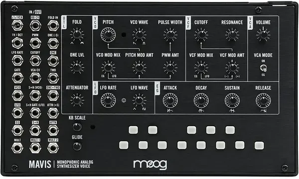 Аналоговый студийный синтезатор Moog Mavis Monophonic Analog Synthesizer