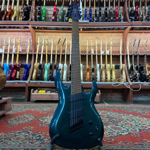 Электрогитара Harley Benton R-457FFB Roasted MultiScale Green H-H Chine 2023