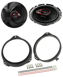 Pioneer 3-Wege 250Watt 16,5cm Lautsprecher für Opel Astra Corsa Omega Tigra Vect
