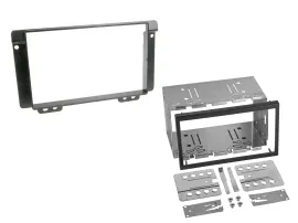 Radioblende Set Doppel DIN Autoradio für Land Rover Freelander 2004-2007